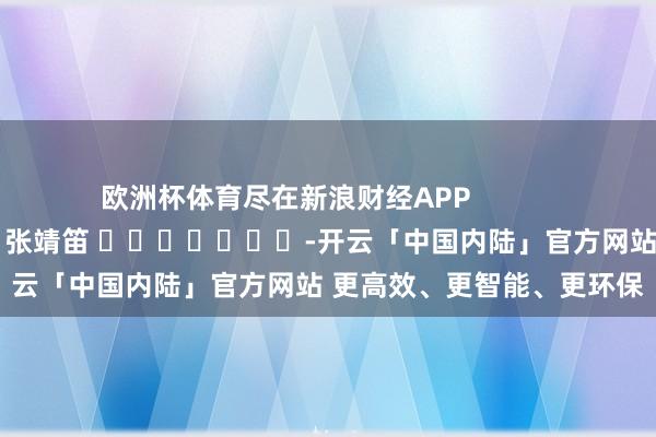 欧洲杯体育尽在新浪财经APP            						职守裁剪：张靖笛 							-开云「中国内陆」官方网站 更高效、更智能、更环保
