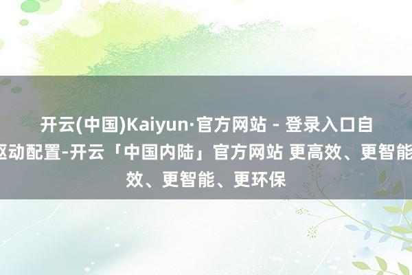 开云(中国)Kaiyun·官方网站 - 登录入口自2007年驱动配置-开云「中国内陆」官方网站 更高效、更智能、更环保